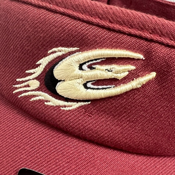 Nike Elon University Phoenix Maroon Visor with Embroidered Logo - Picture 8 of 12